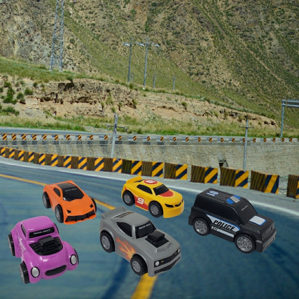 Maxx Action Mini Race and Off Road Vehicles Lot of 5